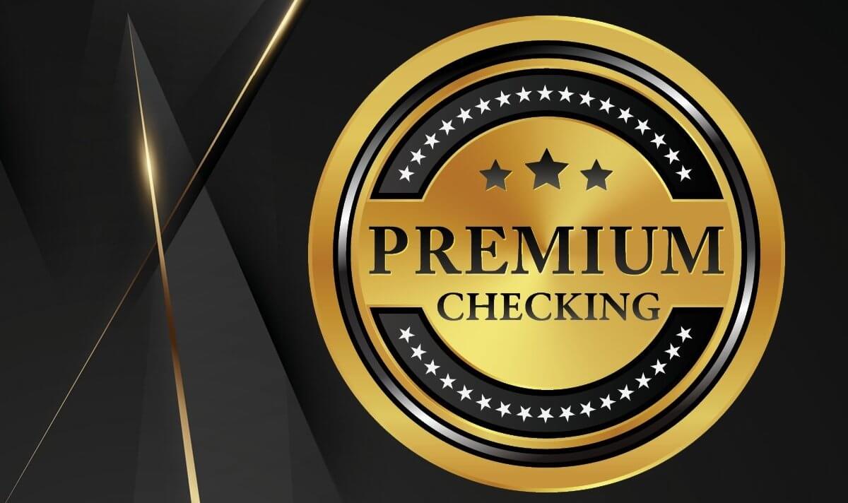 premium checking account logo