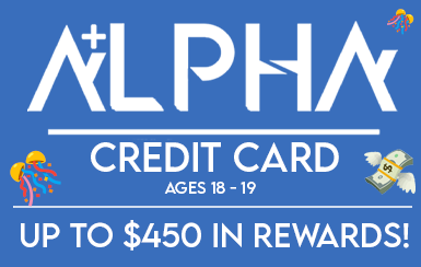 Alpha credit card, up to $450 in rewards