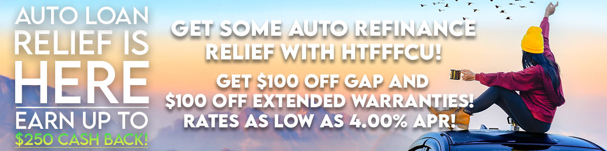 auto loan relief is here banner